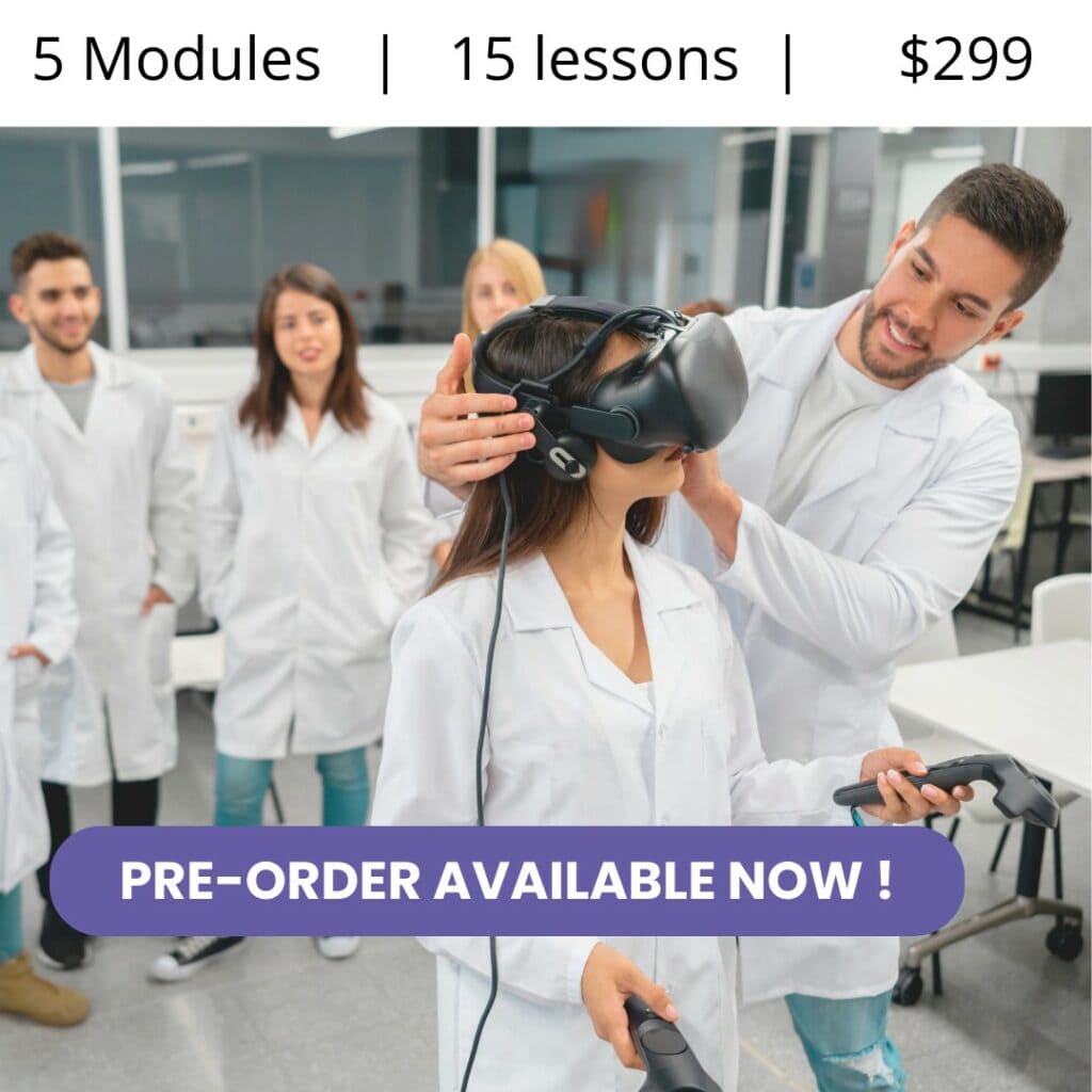 VR STEM Mastery course: Enhancing Science teaching with Virtual Reality